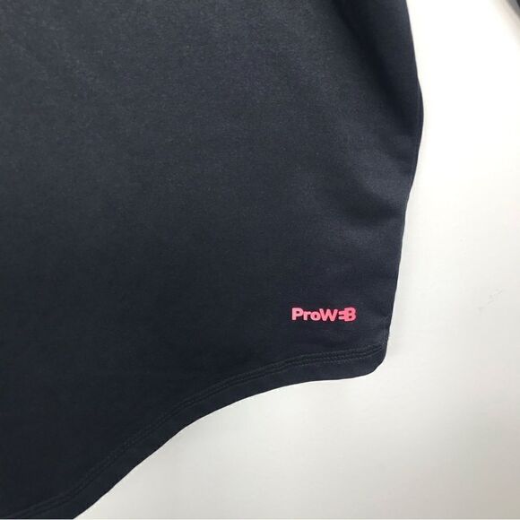 Spyder Active Black Quarter Zip ProWB Performance Long Sleeve Pullover - Picture 9 of 12